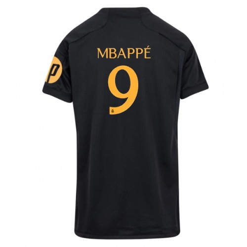 Real Madrid Kylian Mbappe #9 Rezervni Dres za Ženska 2023-24 Kratak Rukav